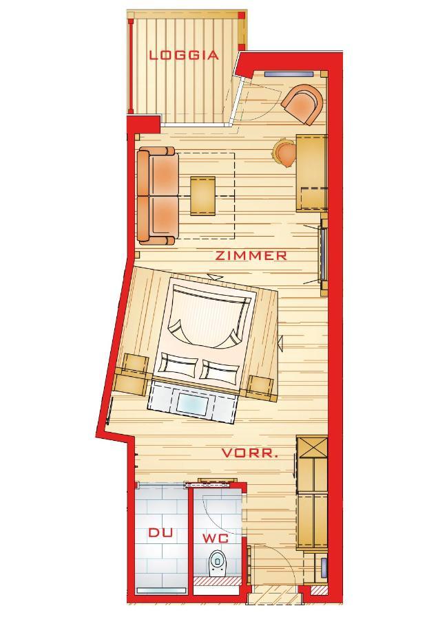 Hotel Gambswirt Тамсвег Номер фото